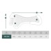 Acavallo® gel podloga Sheepskin Edge Front - dviguje spredaj Acavallo® gel podloga Sheepskin Edge Front - dviguje spredaj