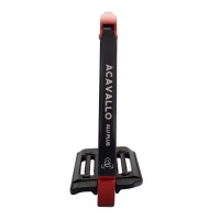 Acavallo® varnostna stremena ARENA ALUPLUS 2.0 - škrlatna rdeča