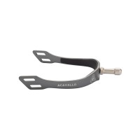 Acavallo® angleške ostroge ALUPLUS 2.0. - z možnostjo menjave konic, antracit Acavallo® angleške ostroge ALUPLUS 2.0. - z možnostjo menjave konic, antracit