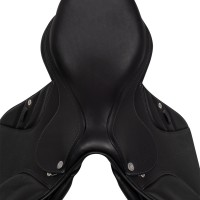 Skakalno sedlo ACAVALLO® KC RACE 2.4. - s kevlar-karbonskim ogrodjem in gelom