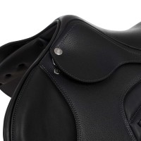 Skakalno sedlo ACAVALLO® KC RACE 2.4. - s kevlar-karbonskim ogrodjem in gelom