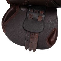 Skakalno sedlo ACAVALLO® KC RACE 1.6 - s kevlar-karbonskim ogrodjem in gelom