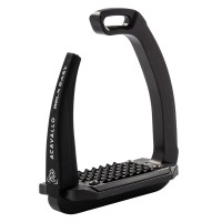 Acavallo® varnostna stremena Rel-X EASY - TOTAL BLACK