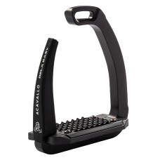 Acavallo® varnostna stremena Rel-X EASY - TOTAL BLACK