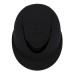 Equestro® jahalna čelada Embossed logo Wide Visor - črna Equestro® jahalna čelada Embossed logo Wide Visor - črna