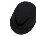 Equestro® jahalna čelada Embossed logo Wide Visor - črna Equestro® jahalna čelada Embossed logo Wide Visor - črna