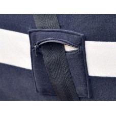 Odeja za znoj STRIPES - Črna/Siva