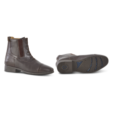Gležnjarji z vezalkami LEATHER SHINE