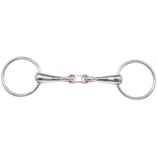 Dvakrat lomljena snaffle brzda EDELSTAHL
