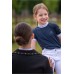 Otroška tekmovalna majica - CRYSTAL KIDS - kratek rokav, Technical Equestrian Apparel