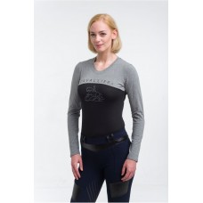 Ženskamajica z dolgimi rokavi SPORTY CHIC