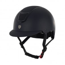 Jahalna čelada EQUESTRO ECLIPSE PLAIN MATT- mat