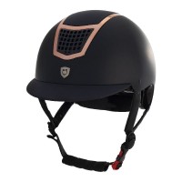 Jahalna čelada EQUESTRO ECLIPSE PLAIN MATT- mat