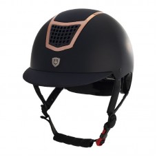 Jahalna čelada EQUESTRO ECLIPSE PLAIN MATT- mat