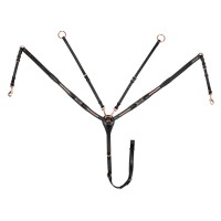 Angleška oprsnica EQUESTRO ROSEGOLD BIT - rjava Angleška oprsnica EQUESTRO ROSEGOLD BIT - rjava