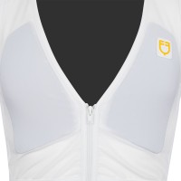 Zaščitni jopič za tekmovanja EQUESTRO LEVEL 2 - Odrasli/bela