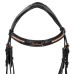 Angleška uzda EQUESTRO ROSEGOLD BIT - črna Angleška uzda EQUESTRO ROSEGOLD BIT - črna