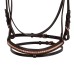 Angleška uzda EQUESTRO ROSEGOLD BIT - rjava Angleška uzda EQUESTRO ROSEGOLD BIT - rjava