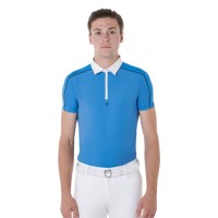 EQUESTRO® moška tekmovalna majica MESH TRIM EQUESTRO® moška tekmovalna majica MESH TRIM