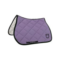 Skakalna podsedelnica EQUESTRO EMBROIDERED DAHLIA PURPLE Skakalna podsedelnica EQUESTRO EMBROIDERED DAHLIA PURPLE