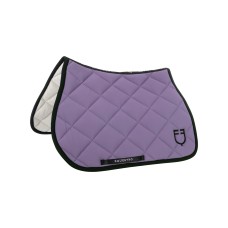 Skakalna podsedelnica EQUESTRO EMBROIDERED DAHLIA PURPLE