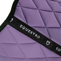 Skakalna podsedelnica EQUESTRO EMBROIDERED DAHLIA PURPLE