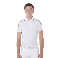 EQUESTRO® moška tekmovalna majica MESH TRIM