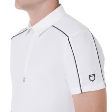 EQUESTRO® moška tekmovalna majica MESH TRIM