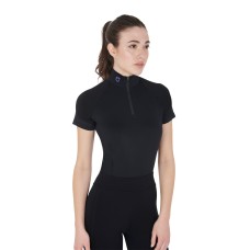 EQUESTRO® funkcijska majica s kratkimi rokavi BASE LAYER DAHLIA