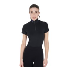EQUESTRO® funkcijska majica s kratkimi rokavi BASE LAYER DAHLIA