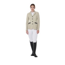 EQUESTRO® ženski tekmovalni suknjič ULTRA LIGHT - oxford tan