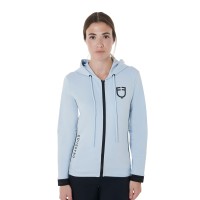 Equestro® tanka ženska jopa s kapuco INTERLOCK Equestro® tanka ženska jopa s kapuco INTERLOCK