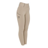 EQUESTRO® ženske jahalne pajkice Slim Fit SU26 - oxford tan EQUESTRO® ženske jahalne pajkice Slim Fit SU26 - oxford tan
