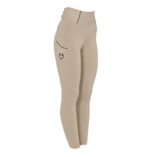 EQUESTRO® ženske jahalne pajkice Slim Fit SU26 - oxford tan EQUESTRO® ženske jahalne pajkice Slim Fit SU26 - oxford tan