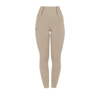 EQUESTRO® ženske jahalne pajkice Slim Fit SU26 - oxford tan