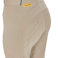 EQUESTRO® ženske jahalne pajkice Slim Fit SU26 - oxford tan
