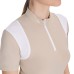 Equestro® ženska tehnična majica MESH INSERTS, OXFORD TAN Equestro® ženska tehnična majica MESH INSERTS, OXFORD TAN