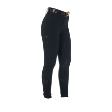 Equestro® ženske jahalne hlače z visokim pasom SLIM FIT