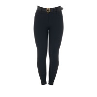 Equestro® ženske jahalne hlače z visokim pasom SLIM FIT
