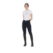 Equestro® ženske jahalne hlače z visokim pasom SLIM FIT