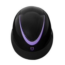 Equestro® jahalna čelada GALAXY SHINE VIOLET