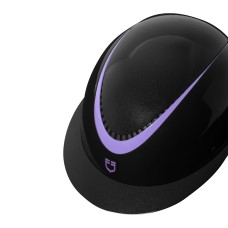 Equestro® jahalna čelada GALAXY SHINE VIOLET