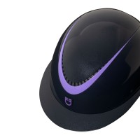Equestro® jahalna čelada GALAXY SHINE VIOLET