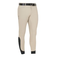 Moške jahalne hlače EQUESTRO® CASPAR, kolenski silikon