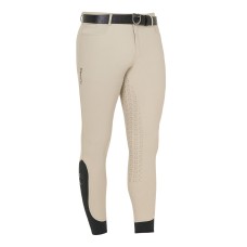 Moške jahalne hlače EQUESTRO® CASPAR, kolenski silikon