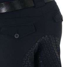 Moške jahalne hlače EQUESTRO® CASPAR, kolenski silikon