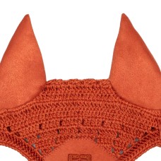 Naušniki za konjička HOBBY HORSE Equestro® - brick red