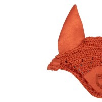 Naušniki za konjička HOBBY HORSE Equestro® - brick red