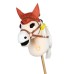 Naušniki za konjička HOBBY HORSE Equestro® - brick red Naušniki za konjička HOBBY HORSE Equestro® - brick red