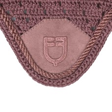 Naušniki za konjička HOBBY HORSE Equestro® - dark grayish pink